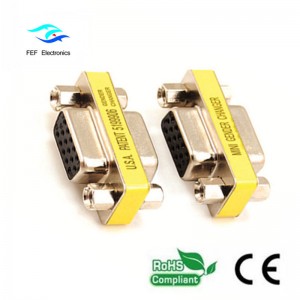 Accoppiatore / adattatore femmina mini DB15 VGA HD Codice: FEF-V-007